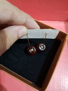 cute cherry 🍒 dangler earrings