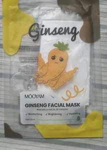 MOOYAM K-BEAUTY Ginseng Facial Sheet Mask