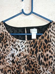 oversized Fashion Top Sleeveless Multicolored