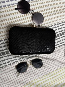 Party Combo Clutch &amp; Shades