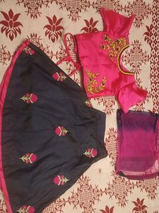 Baby Girls Ghaghra Dress..