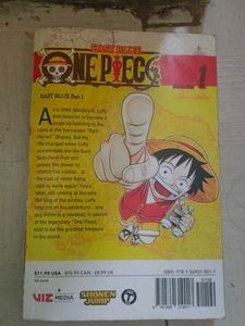 One Piece Manga Volume 1
