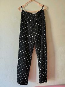 Polka Dot Wide Leg Pants