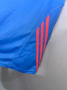 Adidas Blue &amp; Coral Running Top