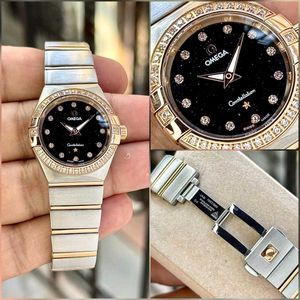 Omega Constellation Diamond Bezel Watch FOR HER