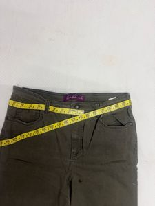 Classic Olive Green Jeans