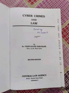 Cyber Crimes &amp; Law
