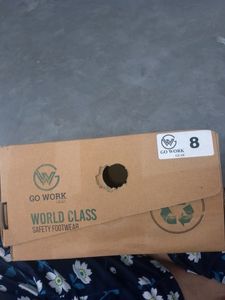 Go Work Heavy Duty  Safety Footwear Size-8