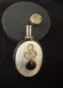 Vintage Mother of Pearl Perfume bottle