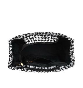 Classic Houndstooth Tote Bag