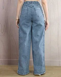 SHEIN Light Blue Wide-Leg Jeans 💙