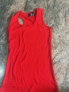 Red Vestry Racerback Tank Top
