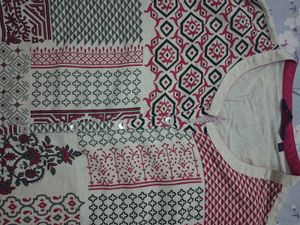 Bohemian Patchwork Print Kurta