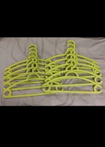 Set of 22 Plastic Hangers