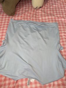 Light Blue Cropped T-Shirt