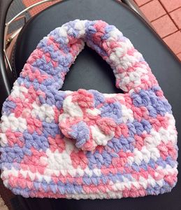 Chunky Knit Hobo bag | Handmade crochet