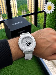 White G-Shock Watch