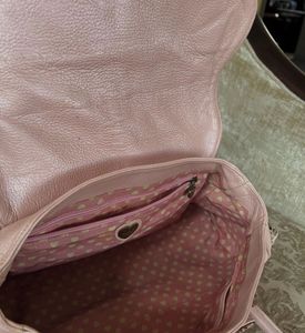 Chic Lovecat Pink Leopard Print Handbag