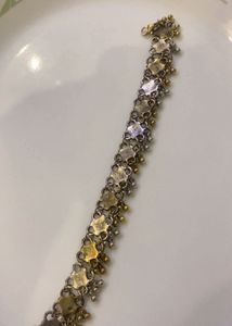 New Boho Floral Anklet with Bells