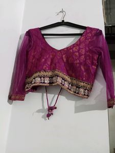 Gorgeouse Multi Color Lahnga Chunni &amp; Blouse
