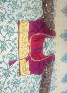 Embroidered Silk Saree