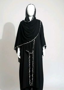 Dubai Abaya and Dupatta Set