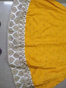 Banarasi Mustard Ethnic Lehenga Choli