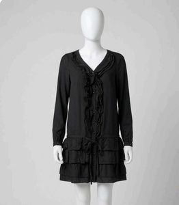Sale 🔥epanoir Jet Black Frill Dress