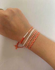 Handmade String Bracelets (Set of 4)