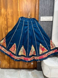 Elegant Blue Lehenga Choli Set