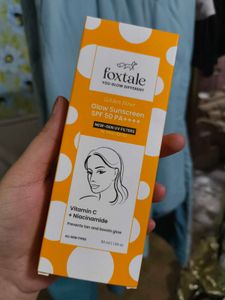 Foxtale Golden Hour Glow Sunscreen SPF 50 PA++++