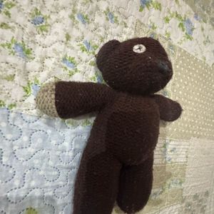 Handmade Knitted Teddy Bear Toy