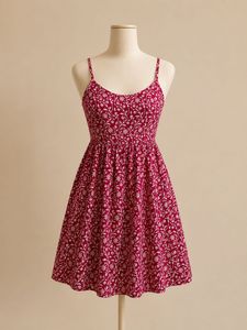Chic Floral Print Mini Dress