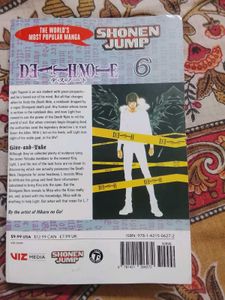 Death Note Volume 6 Manga Original Viz Media