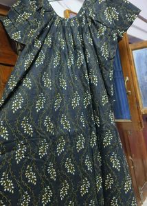 Comfortable Floral Print Nightgown