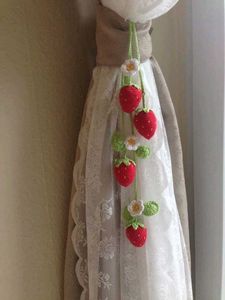 ✨ Crochet Flower Curtain Tie-Back🎀
