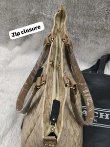 Coach Monogram Tote Bag