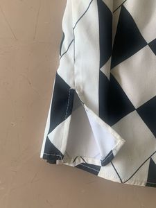 Stylish Geometric Print Dress