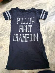Graphic Tee "Pillow Fight Champion"