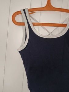 preety navy blue top