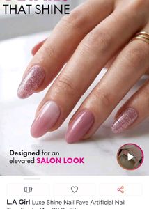 Ombre Press-On Nails with File