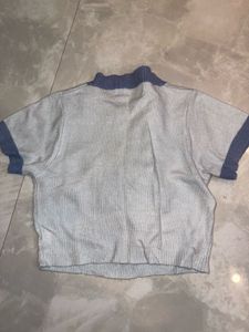 Cute Bunny Graphic Knit Top