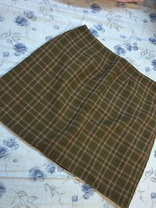 Plaid Mini Skirt