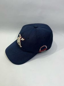 Navy Blue Baseball Cap with K Logo