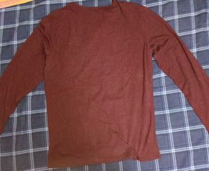 Maroon Long Sleeve Tee