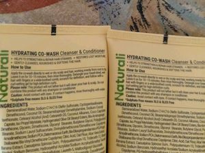 Naturali Curl Hydrating Co-wash Conditioner Set