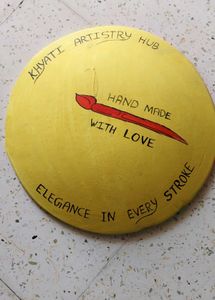 Hand-Painted Decorative pottery Plate