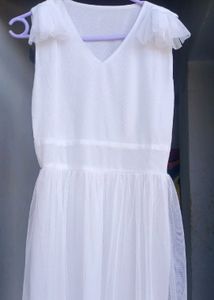 White Tulle Dress
