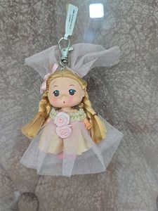 Cute Doll Keychain Charm