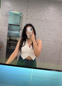 Stylish Striped V-Neck Crop Top